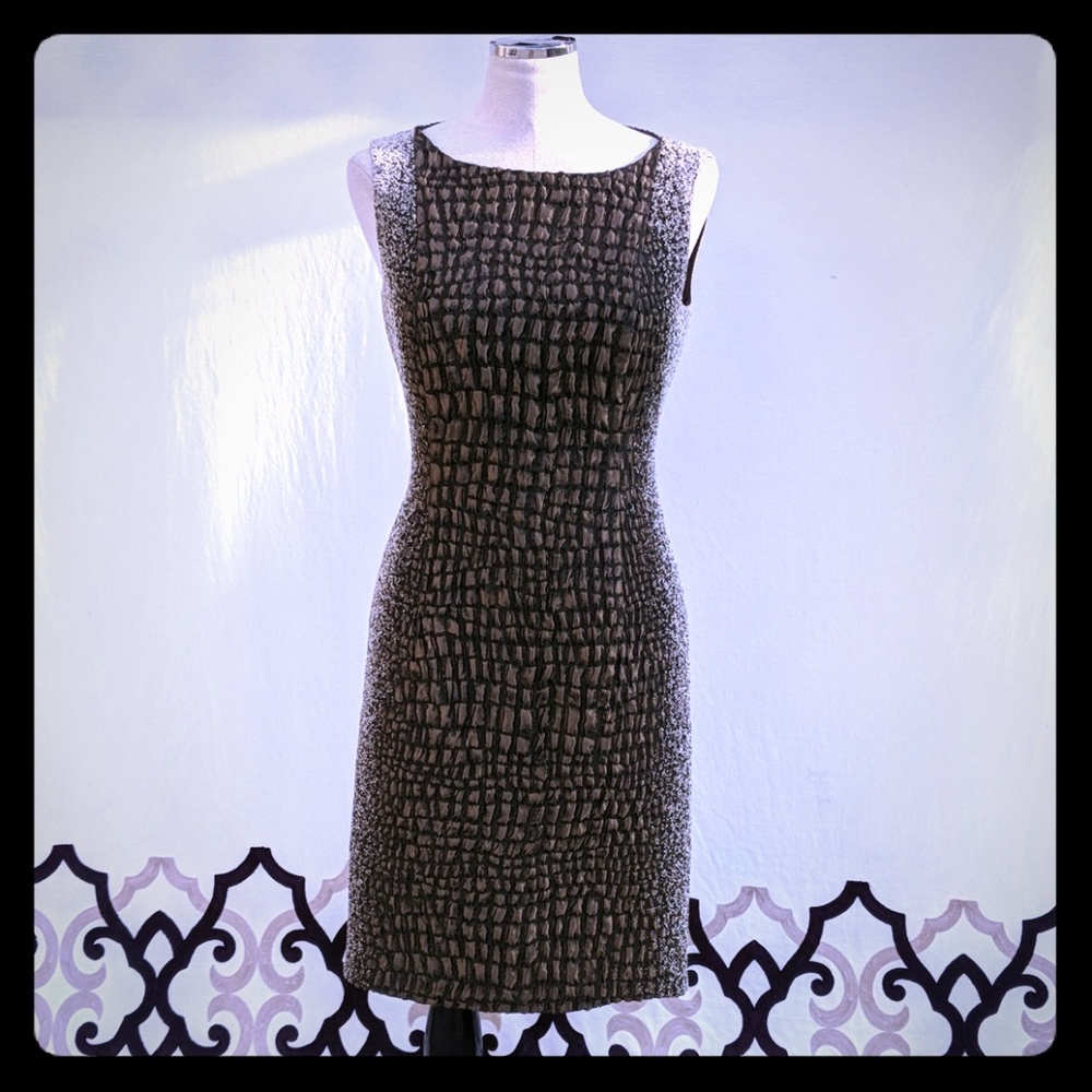 Lafayette 148 New York snake embossed dress 4